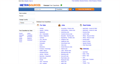 Desktop Screenshot of pakistan.metrosources.com