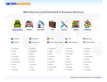 Tablet Screenshot of metrosources.com